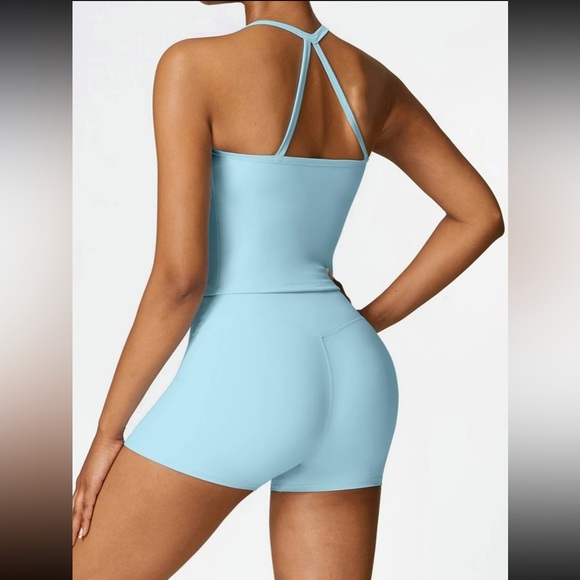 Baby Blue Workout Set - Picture 3 of 6